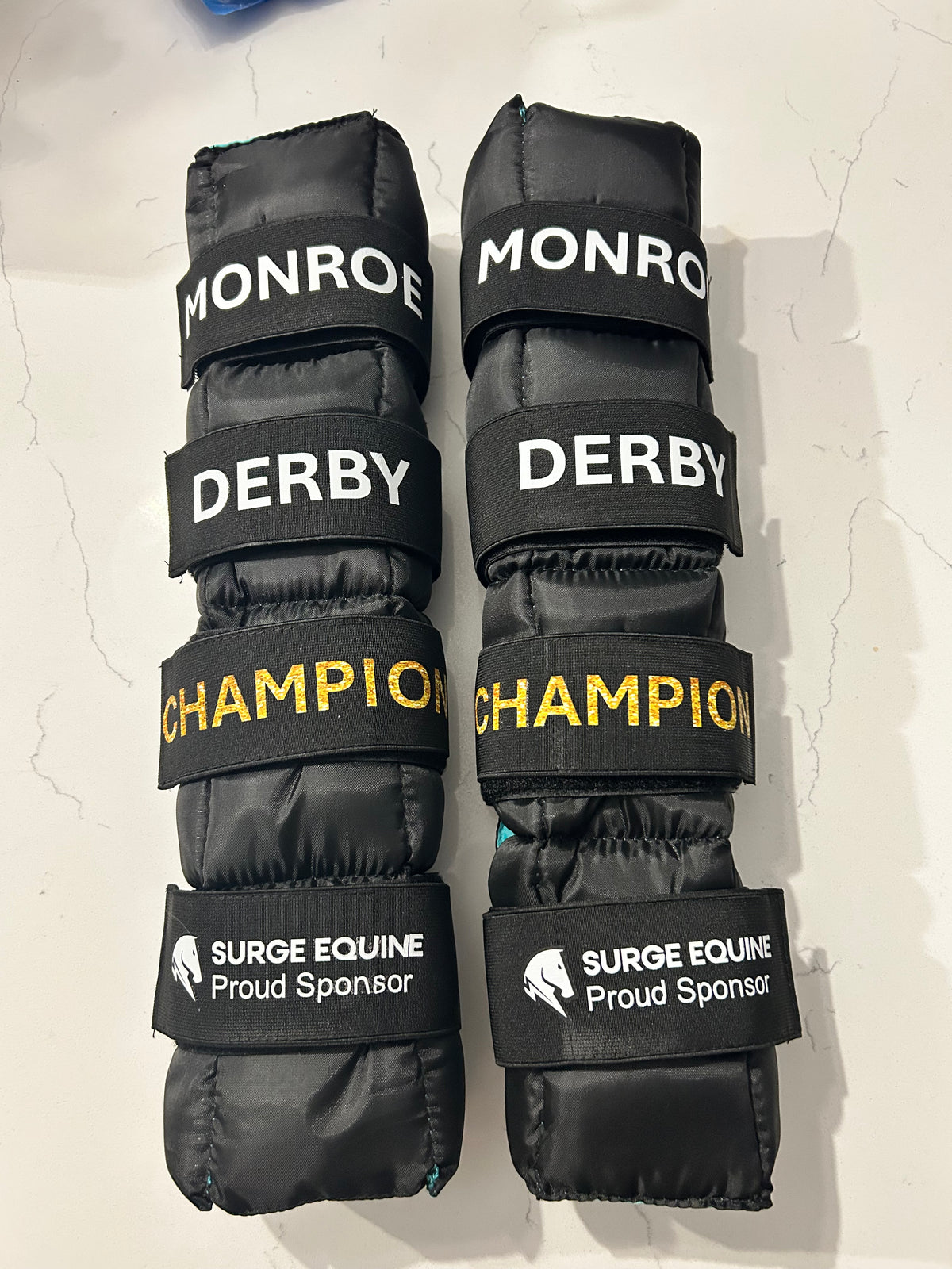 PERSONLIZED ‘QuickChill’ Equine Cold Leg Wraps